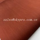 Gris/rojo de goma de la hoja del alto del silicón de la esponja neopreno elástico suave de la espuma