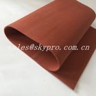 Grueso flexible suave rojo/transparente 0.1-30m m de la hoja de la espuma de la goma de silicona