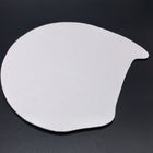 Estera circular en blanco del neopreno de la alfombrilla de ráton de la forma redonda/del ratón del tamaño de encargo